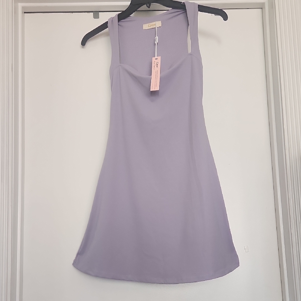 Leith Purple Sleeveless Tank Top